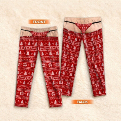 Christmas 3D Print Cotton Lounge Pants