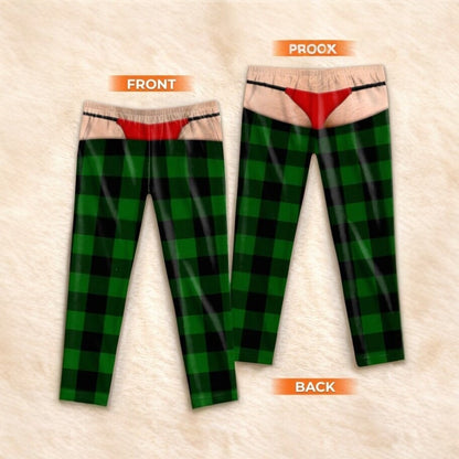 Christmas 3D Print Cotton Lounge Pants